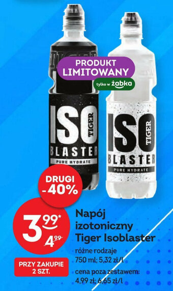 Żabka Napój izotoniczny Tiger Isoblaster 750 ml oferta