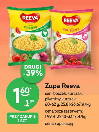 Żabka Zupa Reeva 60-62 g oferta