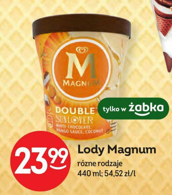 Żabka Lody Magnum 440 ml oferta