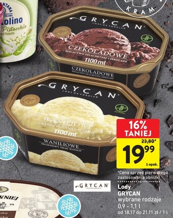 Intermarche Lody GRYCAN 0,9 - 1,1 l oferta