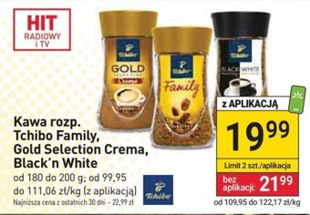 Stokrotka Kawa rozp. Tchibo Family, Gold Selection Crema, Black'n White 180-200 g oferta
