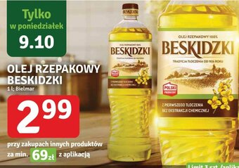 Stokrotka OLEJ RZEPAKOWY BESKIDZKI 1 l oferta
