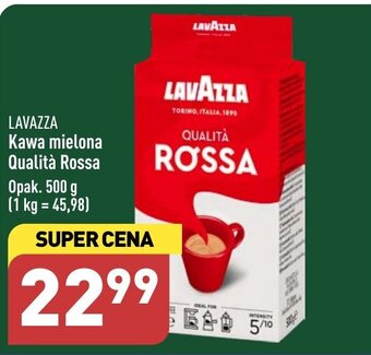 ALDI Kawa mielona Qualità Rossa 500 g oferta