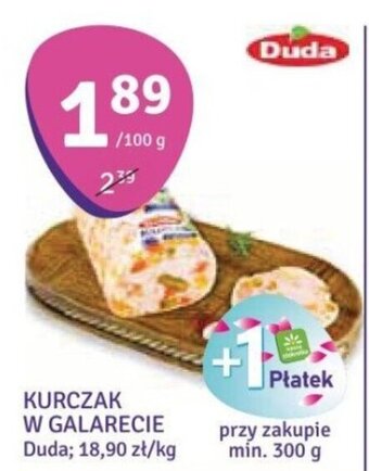 Stokrotka KURCZAK W GALARECIE Duda 100 g oferta