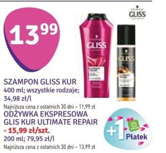 Stokrotka SZAMPON GLISS KUR 400 ml oferta