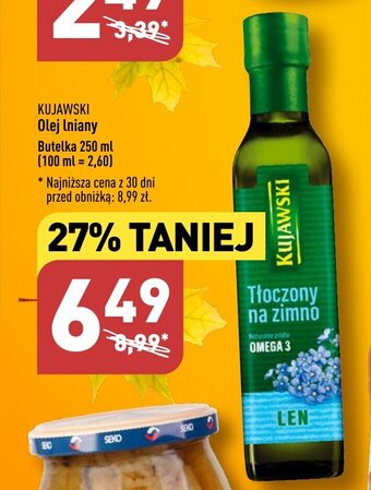 ALDI KUJAWSKI Olej lniany 250 ml oferta