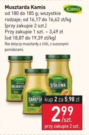 Stokrotka Musztarda Kamis 180-185 g oferta