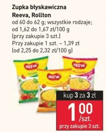 Stokrotka Zupka błyskawiczna Reeva, Rollton 60-62 g oferta