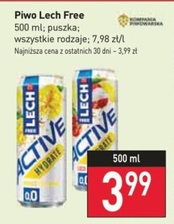 Stokrotka Piwo Lech Free 500 ml oferta