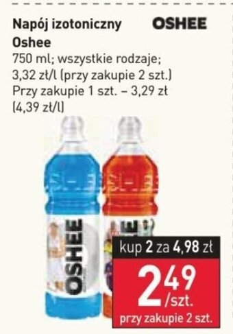 Stokrotka Napój izotoniczny OSHEE 750 ml oferta
