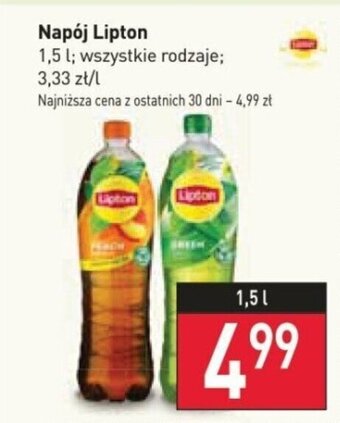 Stokrotka Napój Lipton 1,5 l oferta