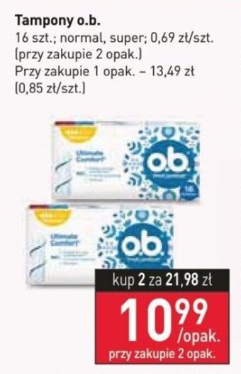 Stokrotka Tampony o.b. 16 szt. oferta