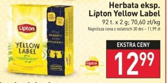 Stokrotka Herbata eksp. Lipton Yellow Label 92 tor. oferta
