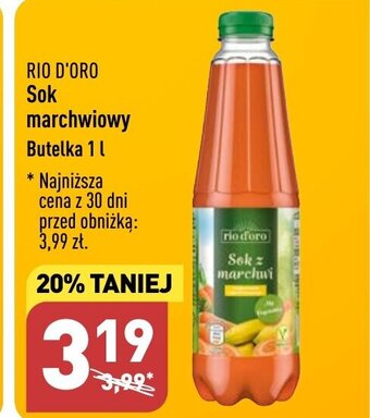 Sok marchwiowy Butelka 1 l