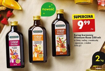 Syrop korzenny ze śliwką i maliną