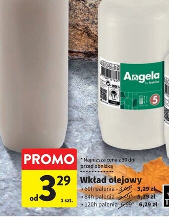 Intermarche Wkład olejowy do znicza 120 h oferta