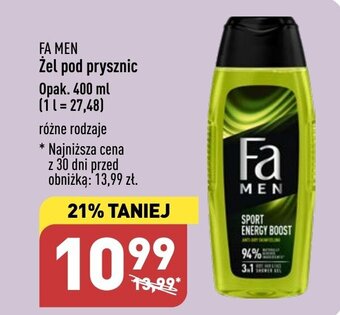 ALDI Żel pod prysznic 400 ml oferta