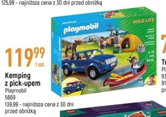 E.Leclerc Kemping z pick-upem Playmobil oferta