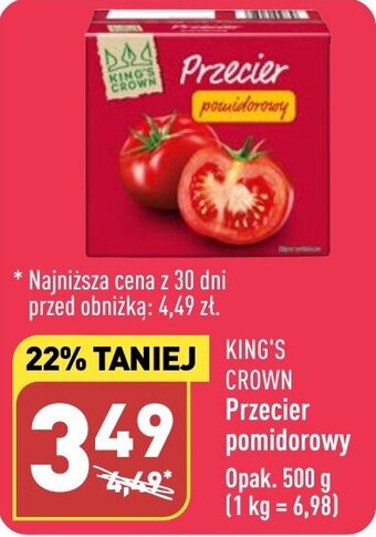 ALDI Przecier pomidorowy 500 g oferta
