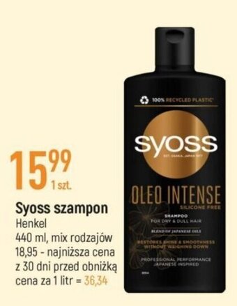 E.Leclerc Syoss szampon Henkel 440ml oferta