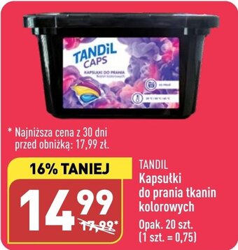 ALDI Kapsułki do prania tkanin kolorowych oferta