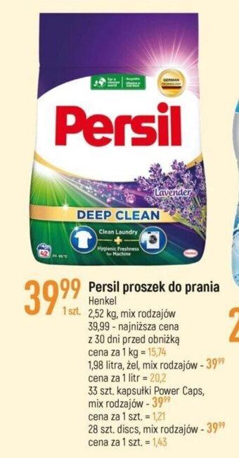 E.Leclerc Persil proszek do prania Henkel 2,52kg oferta