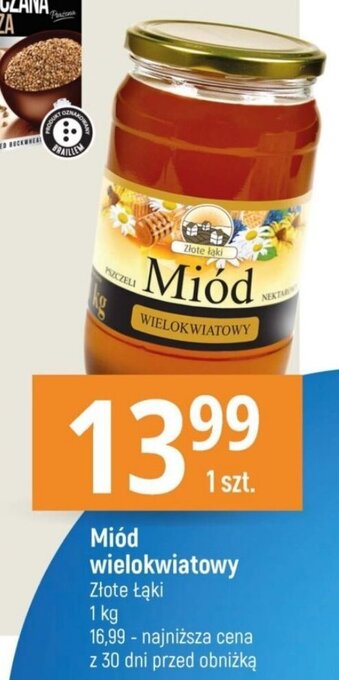 E.Leclerc Miód wielokwiatowy Złote Łąki 1kg oferta