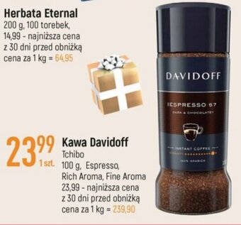 E.Leclerc Kawa Davidoff Tchibo 100g oferta