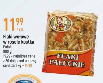 E.Leclerc Flaki wołowe w rosole kostka Pałuki 800g oferta