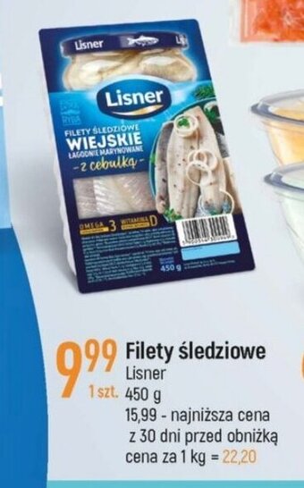 E.Leclerc Filety śledziowe Lisner 450g oferta