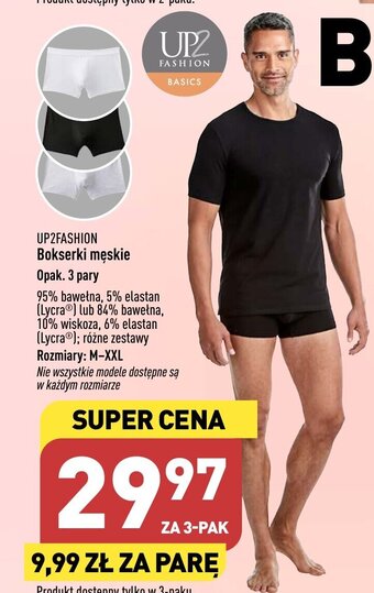 ALDI bokserki męskie 3 pary oferta