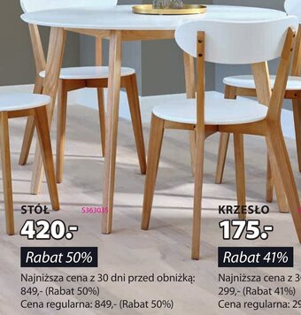 JYSK STÓŁ oferta
