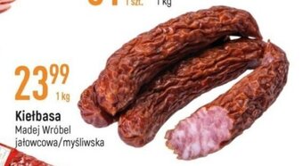 E.Leclerc Kiełbasa Madej Wróbel 1kg oferta