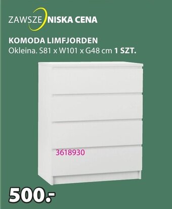 JYSK KOMODA LIMFJORDEN oferta