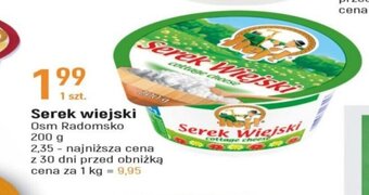 E.Leclerc Serek wiejski Osm Radomsko 200g oferta