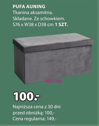 JYSK PUFA AUNING oferta