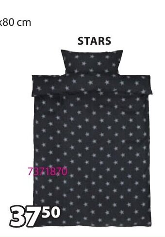 JYSK KOMPLET POŚCIELI STARS 140x200 cm + 70x80 cm oferta