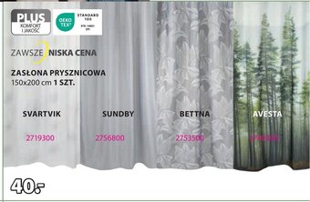 JYSK ZASŁONA PRYSZNICOWA oferta