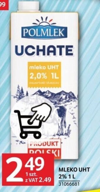 Selgros MLEKO UHT 2% 1L oferta