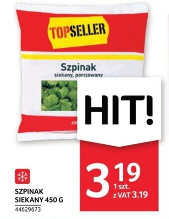 Selgros SZPINAK SIEKANY 450 G oferta