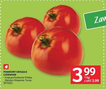 Selgros POMIDORY OKRĄGŁE CZERWONE 1 kg oferta