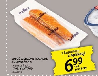 Selgros ŁOSOŚ WĘDZONY ROLADKI, GNIAZDA 250 G oferta