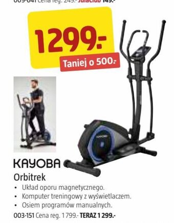 Jula KAYOBA Orbitrek oferta