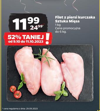 Netto Filet z piersi kurczaka sztuka mięsa oferta