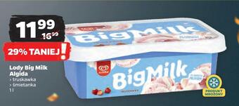 Netto Lody big milk algida oferta