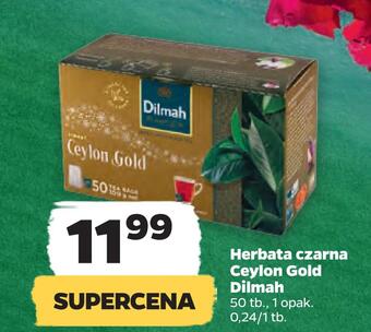 Netto Herbata czarna ceylon gold dilmah oferta