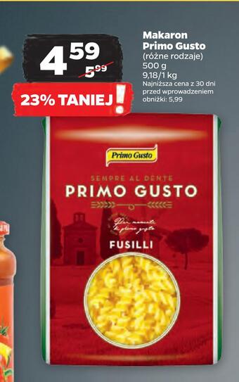 Netto Makaron primo gusto oferta