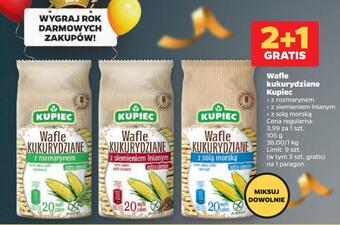 Netto Wafle kukurydziane kupiec oferta