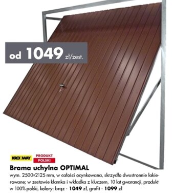 Mrówka Brama garażowa kronway oferta