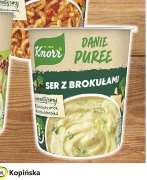 Hala Wola Knorr danie puree ser z brokułami 50 g oferta